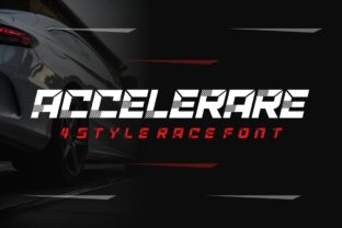 Accelerare Typeface: A Sporty Sans Serif for Dynamic Branding