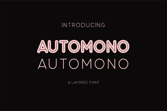 Automono Typeface: Elevating Editorial Design with Modern Sans Serif Charm