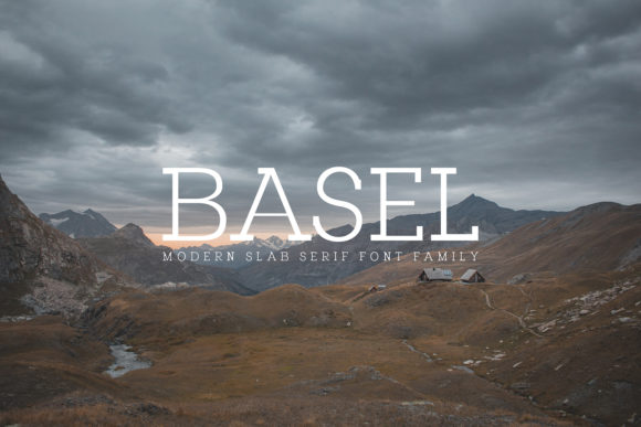 Basel Family: A Slab Serif Typeface for Stronger Brand Identity