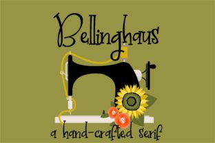 Bellinghaus: The Timeless Serif Font for Handmade Creators