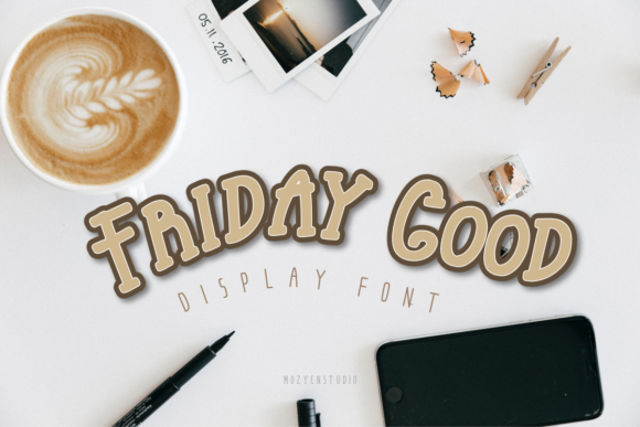 Friday Good: The Sweet Slab Serif Typeface for Handmade Brands