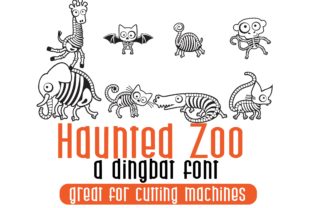 Halloween Campaigns Made Easy with Haunted Zoo Typeface