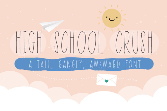 High School Crush: The Perfect Display Font for Modern Editorial Design
