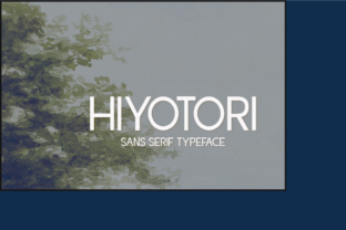 Hiyotori: The Sophisticated Sans Serif Font for Editorial Design