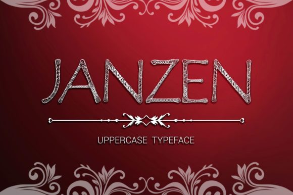 Janzen: A Premium Decorative Typeface for Modern Web Design