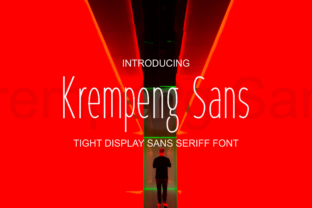 Krempeng Sans: The Elegant Typeface for Polished Small Business Branding
