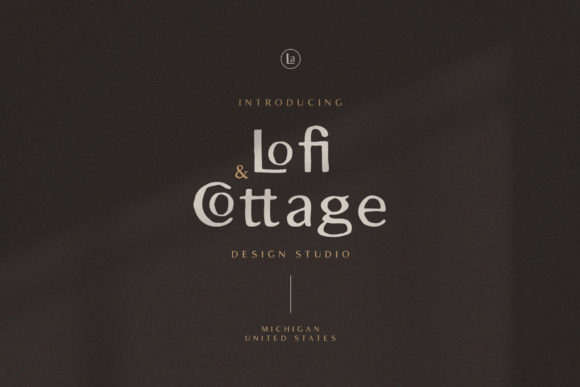Lofi Cottage: A Rustic Sans Serif for Cozy Editorial Design