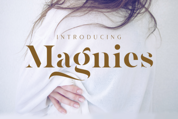 Magnies: The Sweet Serif Font That Elevates Handmade Products