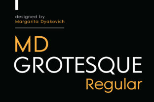 MD Grotesque Regular: A Minimalist Sans Serif for Clean Brand Identity