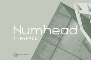 Numhead: The Industrial Sans Serif for Modern Editorial Design