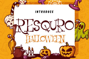 Resquro Halloween: The Spooky Serif for Scroll-Stopping Campaigns