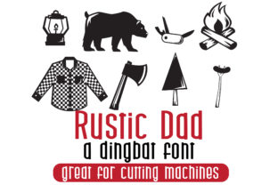 Rustic Dad: A Practical Test of This Rustic Dingbat Font for Web Design