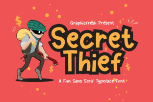 Secret Thief Typeface: Injecting Playful Energy Into Editorial Design