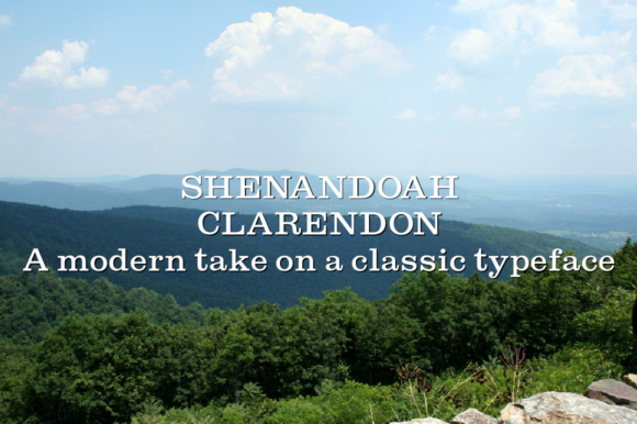 Shenandoah Clarendon Family: The Perfect Slab Serif for Crafters and Sellers