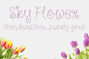 Sky Flower Typeface Review: Elevating Editorial Design with Handwritten Grace