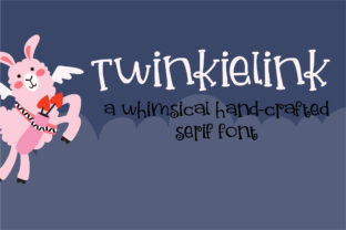 Twinkielink: A Whimsical Serif Font for Digital Branding