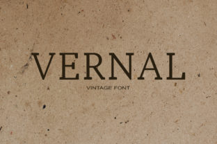 Vernal Serif Font: Elevate Your Handmade Brand Identity