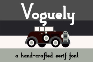 Voguely: A Handcrafted Serif for Editorial Design and Modern Publishing