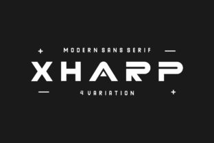 Xharp: A Futuristic Sans Serif for Modern Editorial Design
