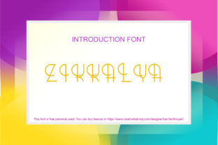 Zikkalya: The Perfect Decorative Typeface for Small Business Branding
